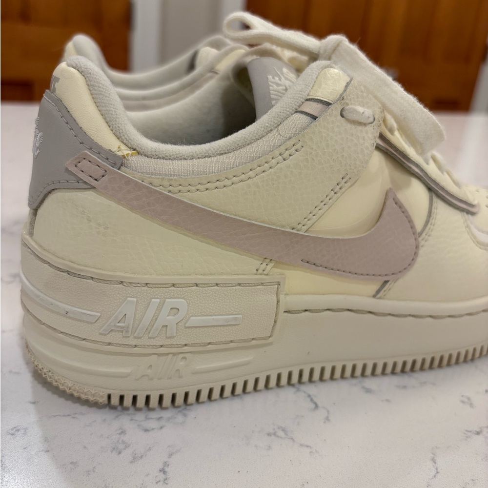 Nike Air Force 1 Shadow Women’s Sneakers – Cream / Neutral – Size 8.5 - Picture 15 of 15